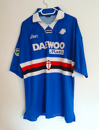 Asics sampdoria genua trikot - genua,